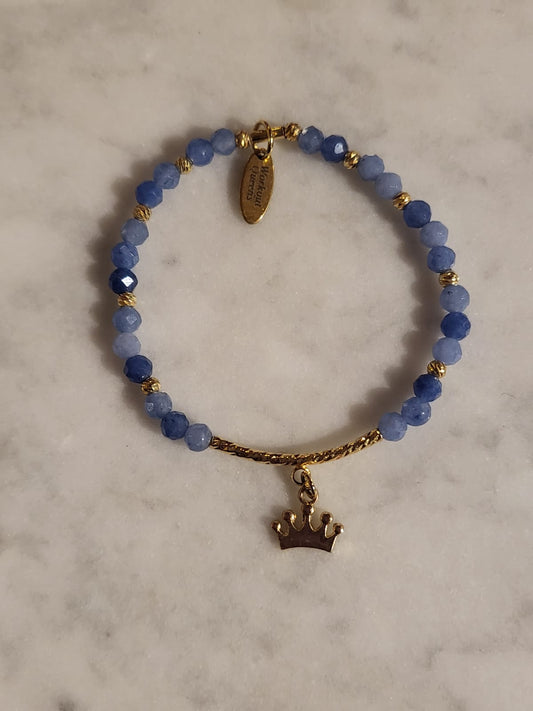 Satin River (blue avanturijn)
