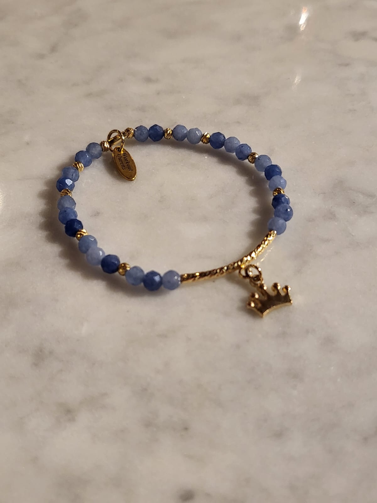 Satin River (blue avanturijn)
