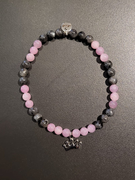 Midnight Blush (Black labradirite)