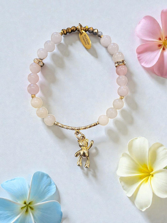 Teddy's Bliss (aquamarine & Morganite)