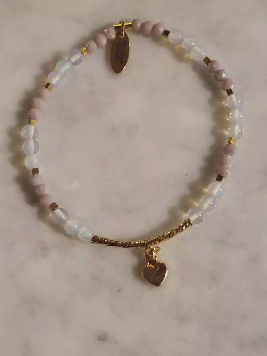 Opal Embrace (Opal) met hartje