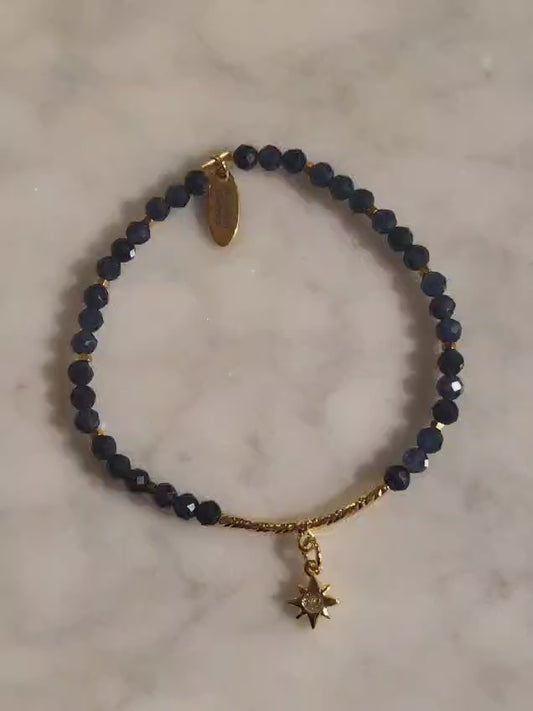 Starry Sapphire (blue sapphire)